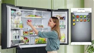 یخچال دوربین‌ دار سامسونگ RF71DG9H0EB1AE