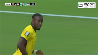 خلاصه بازی اکوادور 0-0 کوراسائو (درخشش دروازه بان کوراسائو)
