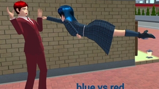 blue vs red