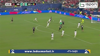 گل سوم نروژ به سنگال (دبل ارلینگ هالند)
