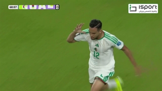 گل اول الجزایر به اردن (نذیر بن بوعلی)