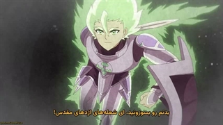 انیمه تناسخِ دنده‌-وار و مضحکِ من Megami "Isekai Tensei Nani ni Naritai desu ka" Ore "Yuusha no Rokkotsu de" قسمت 12 اخر