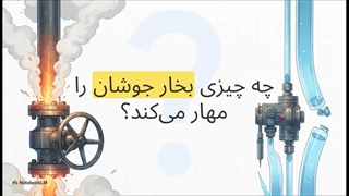بررسی عملکرد شیر سوزنی کلاس 800 در خطوط بخار