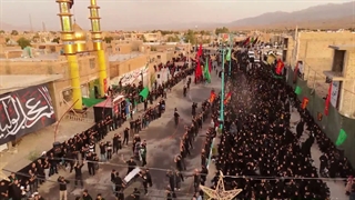 مراسم عزاداری سیزده محرم خیابان پاسداران به میزبانی مسجد امام حسین (ع )