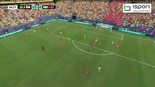 عملکرد ارلینگ هالند بهترین بازیکن دیدار برزیل 1-2 نروژ