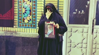 لحظه وداع با رهبر