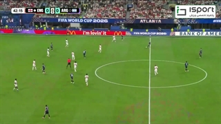 عملکر لیونل مسی بازیکن برتر دیدار آرژانتین 2-1 انگلیس