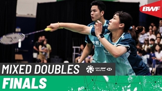 مسابقه فینال بدمینتون YONEX US Open 2026 دوبل میکس - Liu-Hsu از چین تایپه درمقابل Wu-Yang از چین تایپه