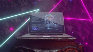 کانسپت وبسایت سه بعدی تعاملی آموزش نوروساینس Neuro Vista