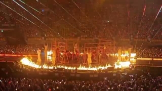 تیکه ای از استیج Hellevator تیکه ای از تور run it seoul stray Kids