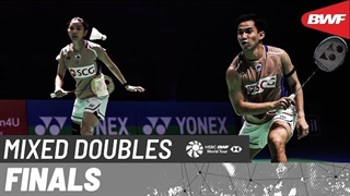 مسابقه فینال بدمینتونYONEX-SUNRISE India Open 2026 دوبل مختلط -PuavaranukrohPaewsampran تایلند درمقابل Christiansen-Bøje دانمارک