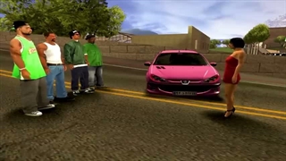 انیمیشن نمایشگاه ماشین سیجی و رفقا در gtasa