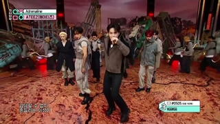 اجرا آهنگ Adrenaline از Ateez در Show Music Core 720p-720p