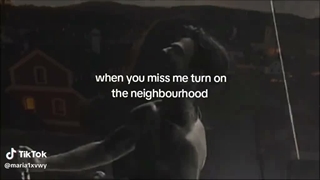 'ᴊᴜꜱᴛ ᴛᴜʀɴ ᴏɴ 'ᴛʜᴇ ɴᴇɪɢʜʙᴏʀʜᴏᴏᴅ-