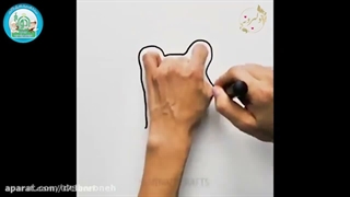 آموزش نقاشی(قورباغه)