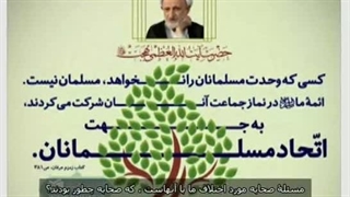 وحدت شیعه و سنی از زبان آیت الله بهجت