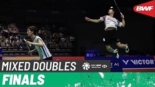 مسابقه فینال بدمینتون VICTOR Korea Masters 2026 دوبل میکس - Watanabe-Taguchi از ژاپن درمقابل Kim-Jang از کره