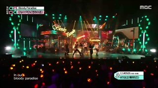 اجرای آهنگ Enhypen Bloody Paradise در Music Core