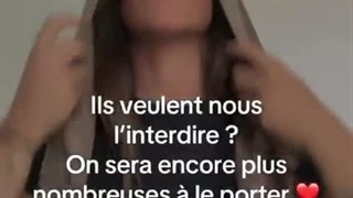 همبستگی زنان اروپایی با زنان مسلمان (اروپایی‌ها روسری سر میکنند زنان ما روسری بر میدارم)