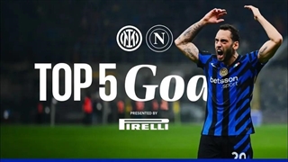 به بهانه تقابل بزرگ؛ 5 گل برتر اینتر مقابل ناپولی