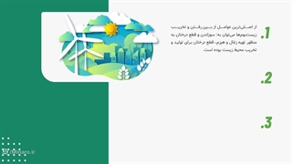 قالب پاورپوینت محیط زیست