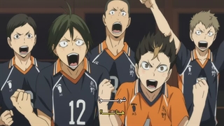 انیمه هایکیو فصل دوم قسمت 24 | Haikyuu S2 با زیرنویس فارسی چسبیده