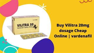 Buy Vilitra 20mg dosage Cheap Online | vardenafil