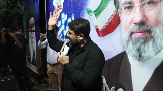 اجرای ابوذر روحی در تجمع شبانه مردم رزن همدان - مرداد 1405