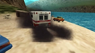 سیجی و بروبکس وارد دریاچه مرگ میشوند  BORMIL GTA