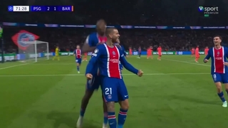 گل دوم psg به بلوگرانا