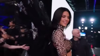 Kendall Jenner at the Victoria's Secret Fashion Show 2018