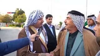 تقدیر و تجلیل از شیوخ عشایر عراقی که در تشییع رهبر شهیدمان خدمات ارزشمندی ارائه کرده بودند در مشهد مقدس